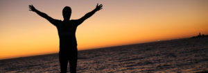 man worshiping